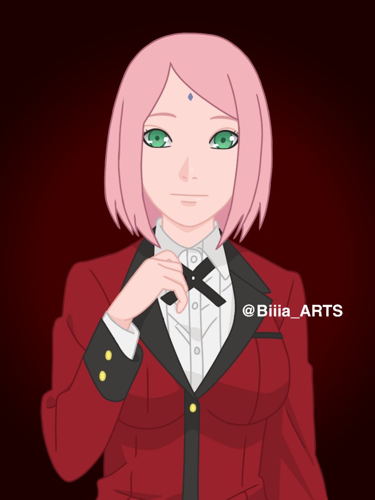plincesly's tweet photo. #naruto #kakegurui #anime https://t.co/DnhcXjL2hk
