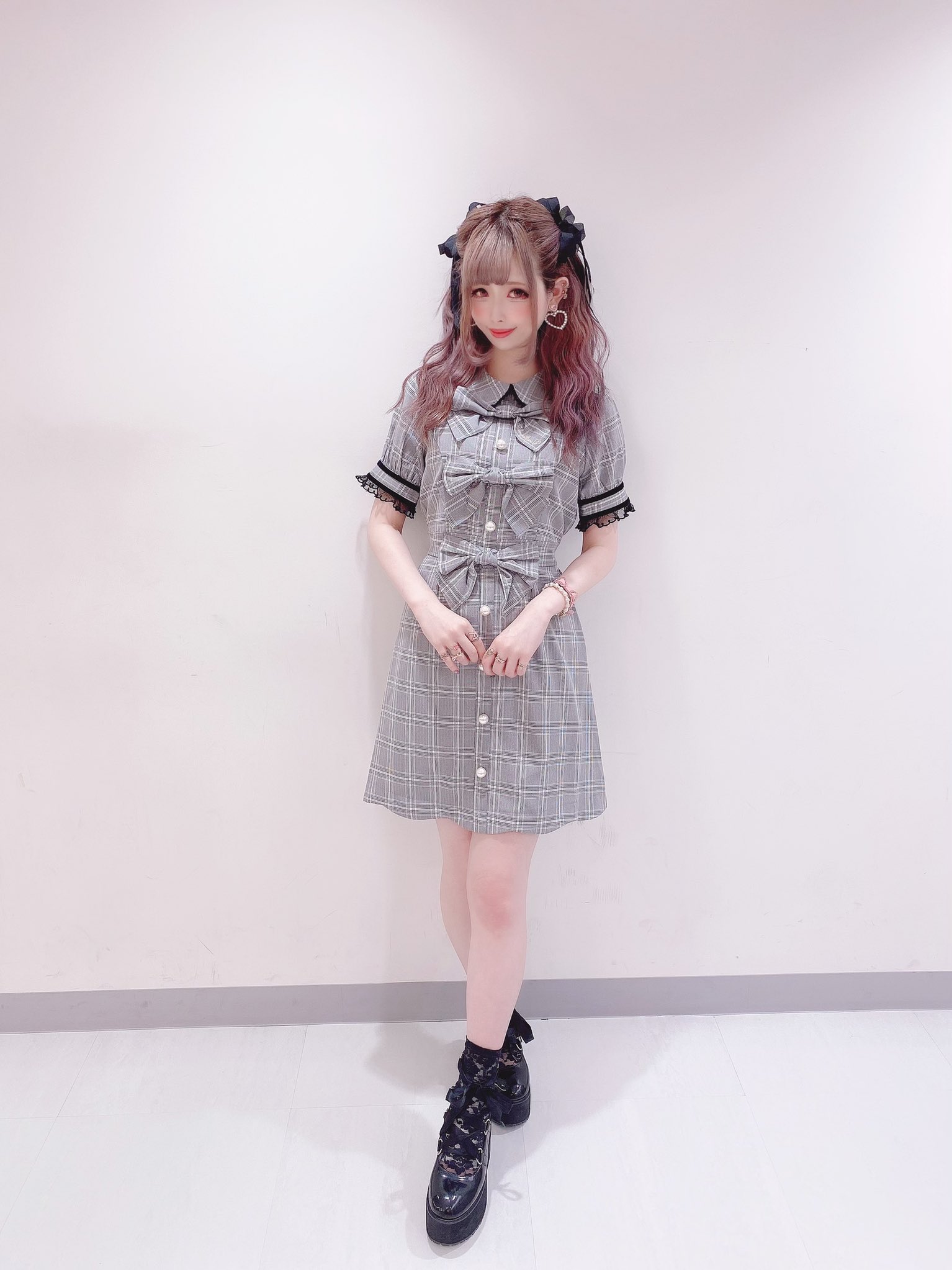 リズリサ好きな方に♡ トゥララ バックおりぼんワンピース♡ チュールボウタイフィッシュテールワンピース ｜ LIZ LISA