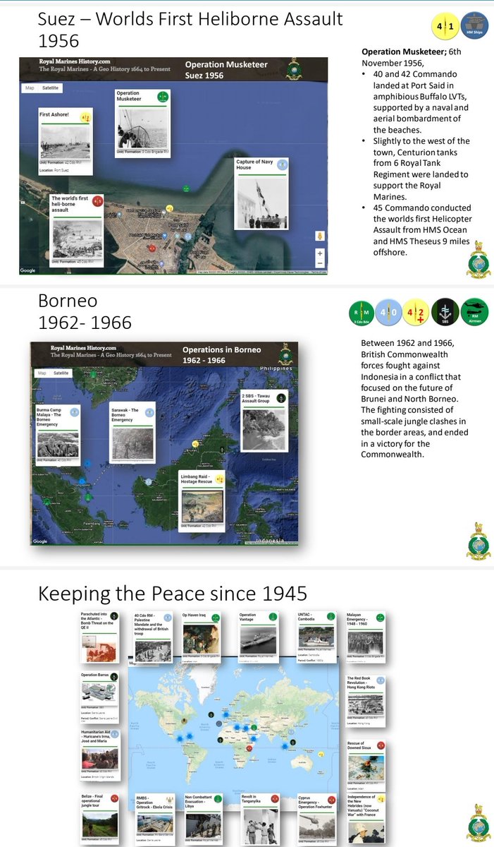 SiBiggs's tweet photo. I produced a ppt at the request of a RM Cadet; 20 slide pres free to anyone interested in #royalmarineshistory Please retweet &amp; comment &amp; I will send you the link @RMHistSociety @LympstoneRMVCC @RmCadets @rossw2795 @TroopRMC @SeaCadetsUK @RMACoL1 @antmiddleton @leespencer_RM https://t.co/loj58hrhu5