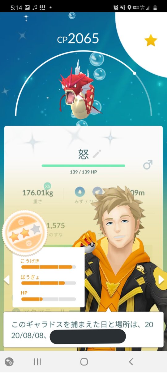 色違いギャラドス