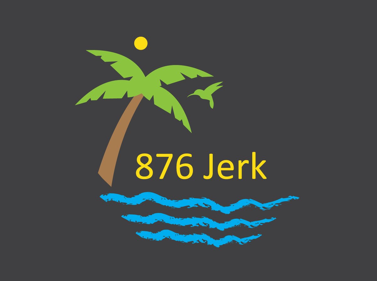 Rowmaine's tweet photo. 876 Jerk new logo, Jamaican cuisine at it's finest.  #logo #Graphicdesign #rowmaine https://t.co/33PY2Vs1wW