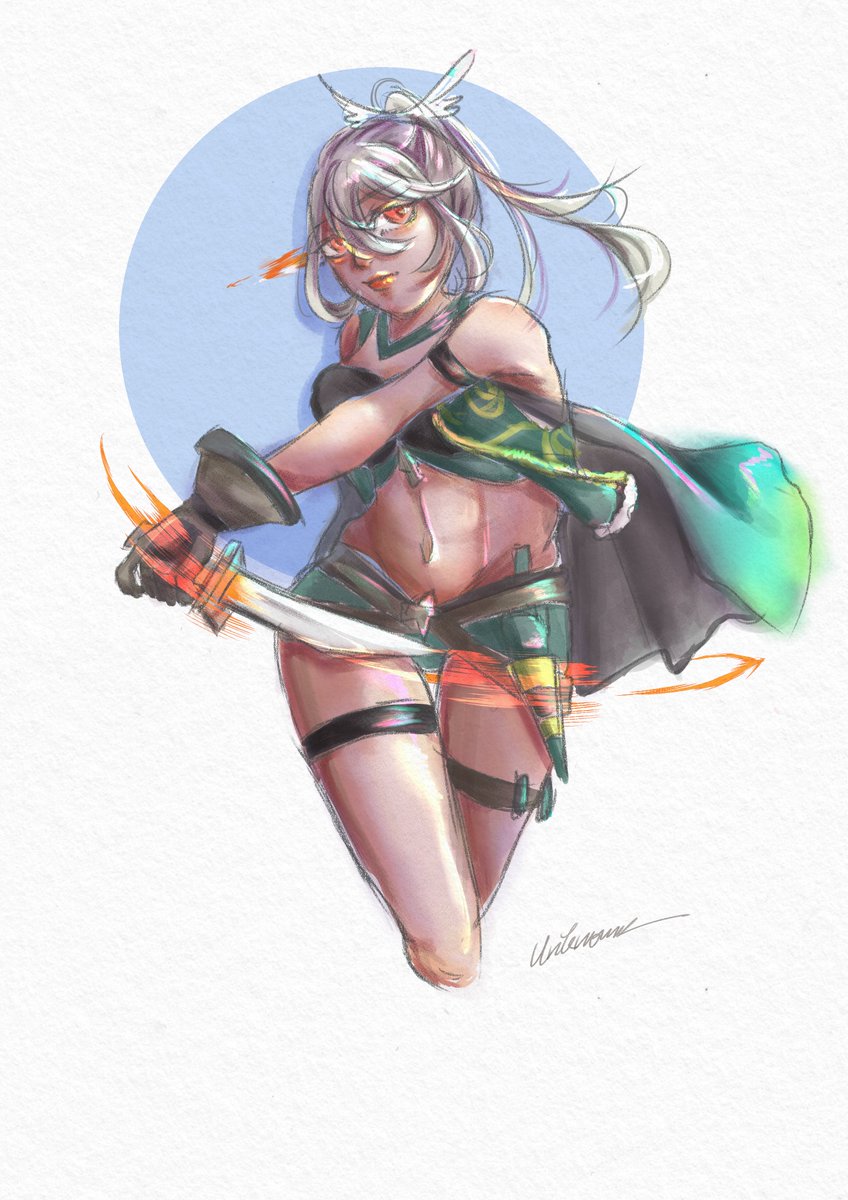 lz0926's tweet photo. 少女の塔 @TowerRpg
羽月ヽ(✿゚▽゚)ノ
@shygo_lone
一樣偷偷標個><
#羽毛
#不會跌倒的羽毛
#少女の塔
#羽月
#TowerRPG https://t.co/Ndgcp7OzYN