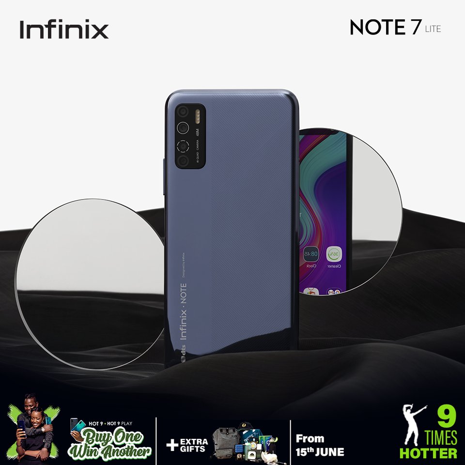 infinixrwanda's tweet photo. You need a stunning powerhouse smartphone to make your weekend more enjoyable!

#InfinixNOTE7lite has got you covered with its 48MP AI Quad camera &amp; its 5000 mAh big battery!

#ExploreTheNewNOTE #weekend #weekendmood #RwOT https://t.co/4LyJQ15iRJ
