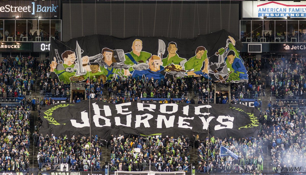 Of all the Seattle teams, Sounders supporters may be the most rabid of them all. They LOVE their Sounders. These guys sell out CenturyLink yearly