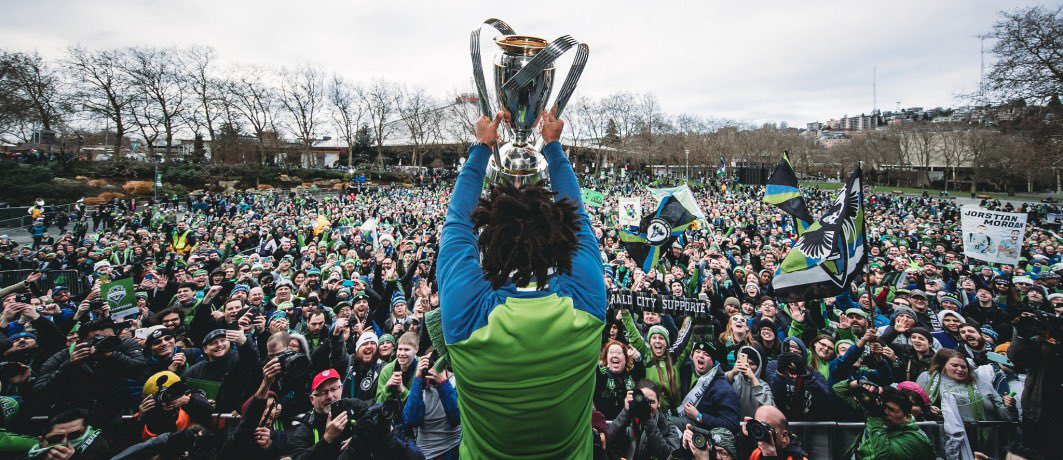 And we can’t forget about the Sounders insane supporters