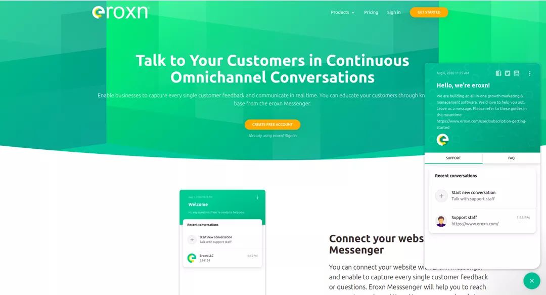 Track your sales pipelines and accomplish your sales goal
Create unlimited number of deals and track your entire sales pipeline from one dashboard. Eroxn also provide a field where you can add notes, tags, checklist dealine and all other useful tools to lead you successful sales