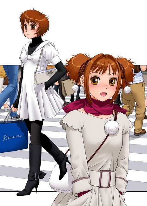 単行本「MAIの部屋」から台詞フキダシ擬音無し絵 その,24
基本的に各話から任意のページを抜き出して悪あがき修正をしています

双子だけど男女で、男の子の方が女装癖があって…って他にも描いてたよーな(^^;; 