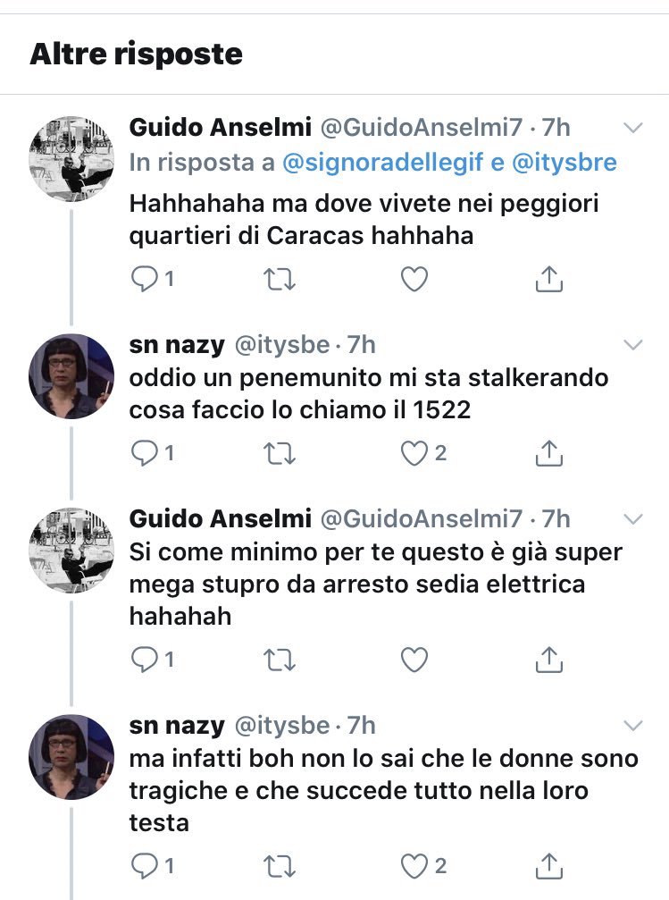 È QUESTO IL PROBLEMA: i maschi che sottovalutano quello che le donne devono passare. 

Non sanno cosa significa sperare che le lezioni in università finiscano prima delle 6, fare la strada verso la stazione, essere accompagnate fino al portone di casa perché non si sa mai.