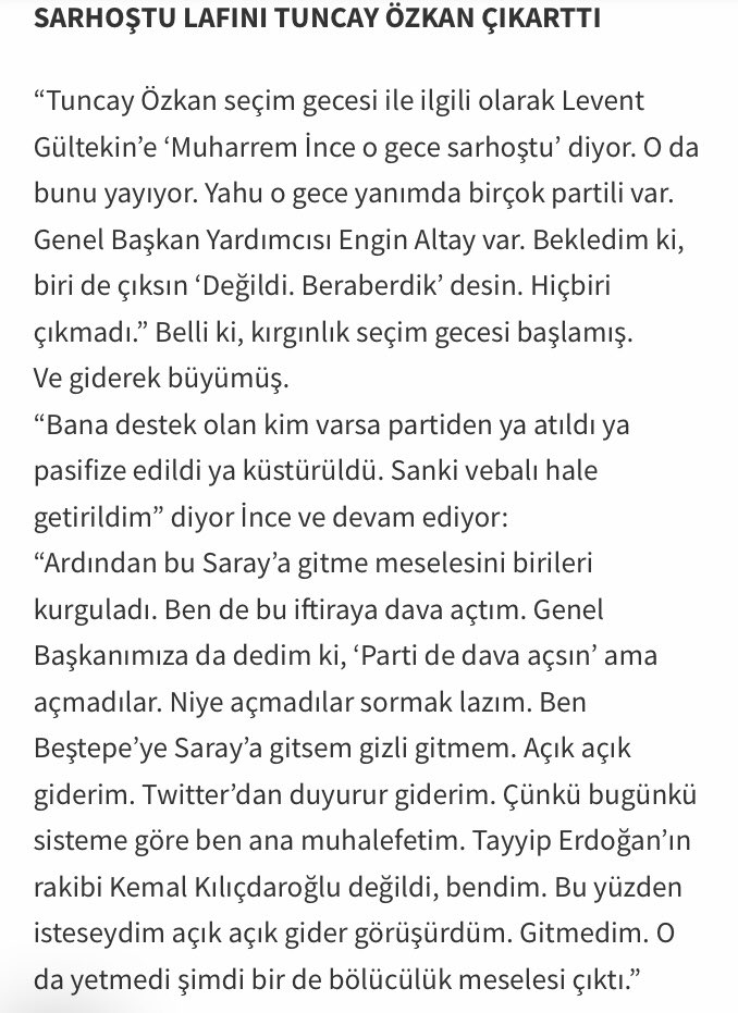 onlyince's tweet photo. Muharrem İnce’nin Fatih Altay’lı ile röportajı;

#muharremince https://t.co/BLtZwfJDVi
