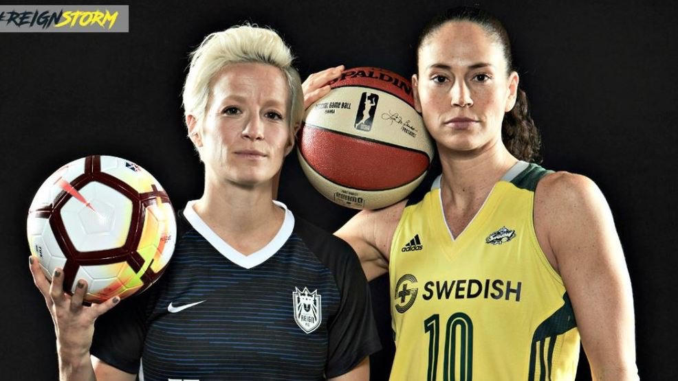 Speaking of Sue, this is a great transition into the best Seattle, and may be in the running for best overall sports power couple of all time. Sue Bird and Megan Rapinoe of the Reign