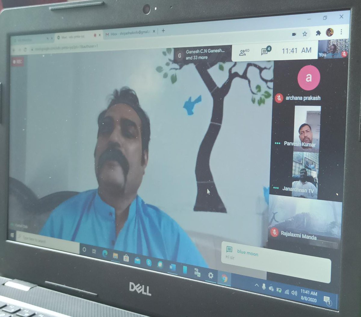 shripadynaik's tweet photo. Attended &amp; addressed a webinar on "Role of Yoga- COVID19" through VC organised by Legal Rights Council-India today.
Yoga has been a promising intervention during these Covid times. It has helped people keep fit and maintain health during the lockdown period. https://t.co/RqZx6eKXcY