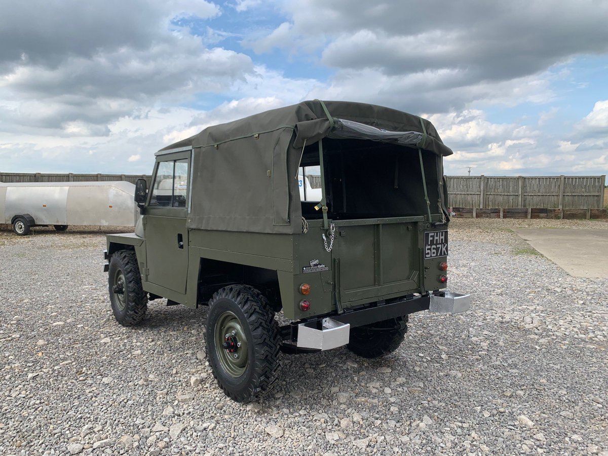 We love lightweights, especially ones which can wear vintage plates. This one is being listed today for sale at £12,995. #landroverlightweight #militaryvehicles #4x4