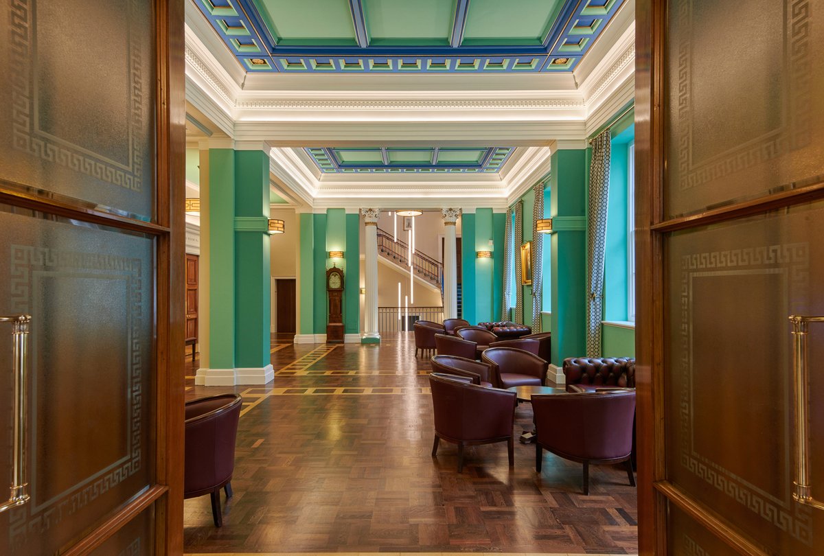 thebipp's tweet photo. A beautifully framed shot of the traditional decor inside the Masonic Hall in Bristol taken by BIPP Fellow Paul White.

You can find more quality work from Paul here: https://t.co/SEx4EIOyaC https://t.co/3RmjfjeNw6