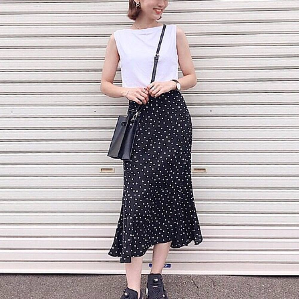 4meee در توییتر ショートヘアの低身長さんに似合う バランスの良い夏のスカートコーデ T Co T072bvfxvs