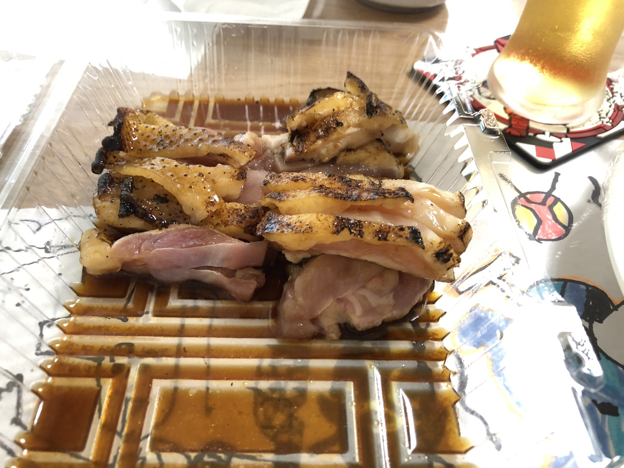 Mattyunk 晩酌 地鶏 教えていただいた 宮崎市瓜生野の 地鶏屋とりこ さんのたたきと塩焼きを買って来ました 恥ずかしながらこのお店知りませんでしたが たたきといえばココというくらい有名なようです 確かに旨いし 安い 550円 し 量が多い