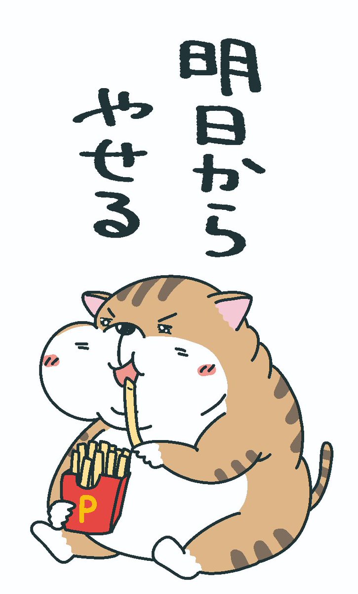 デブ猫が好き。
#世界猫の日 