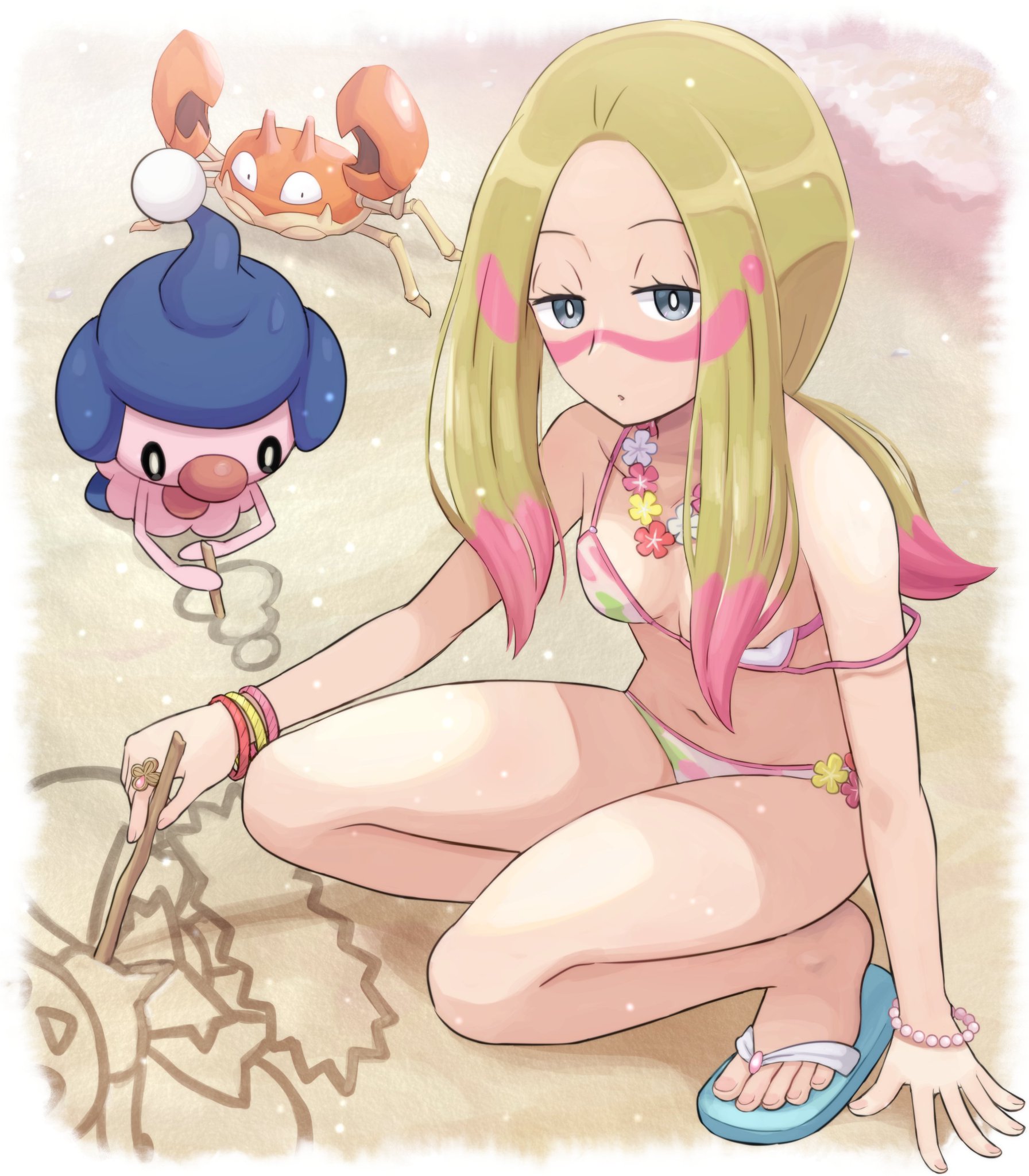 モアタ ポケモン水着美女 鈍足前進 リーフ ヤドン 砂浜アート マツリカ マネネ モアタ ポケモン水着美女 鈍足前進 リーフ ヤドン 砂浜アート マツリカ マネネ