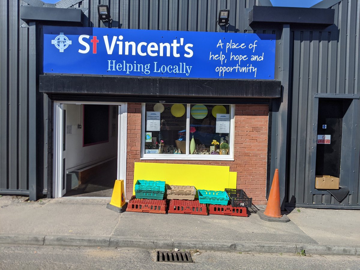 Today <a href="/StVincentsLeeds/">St Vincent's Centre Leeds</a> we having a sunny summer sale - 50% of all stock &amp; special offers on books &amp; media - we are only here until 2 today - come down for a #bargainshopper
