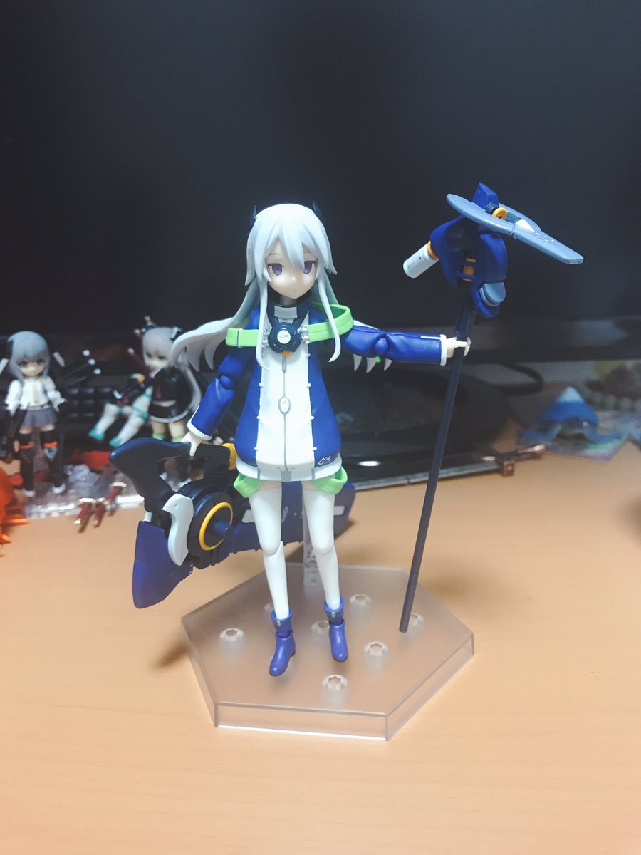 kazuho_hk's tweet image. pixivで見かけたオリジナル娘がフィギュア&amp;amp;プラモ化したと聞いて
#MIO #Type15