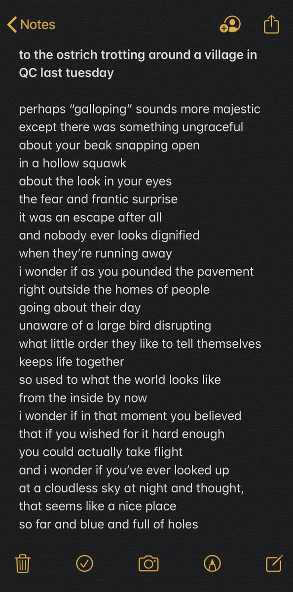 Nobody ever looks dignified when they’re running away