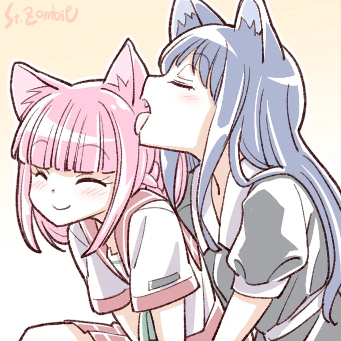 8月8日は世界猫の日なんですってよ
#マギアレコード #マギレコ #やちいろ 