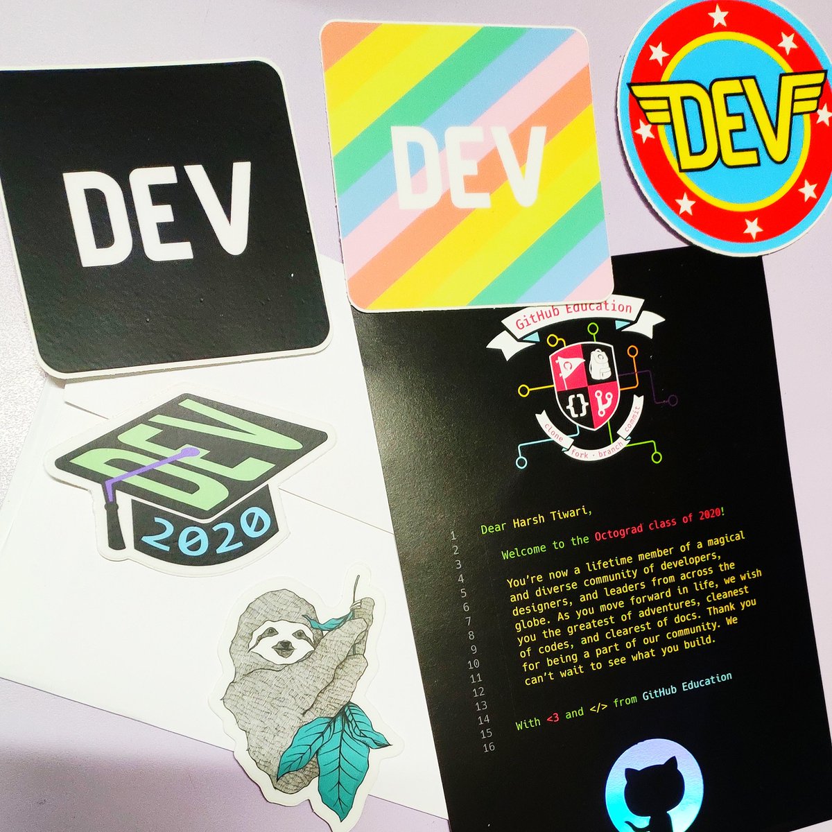 HarshMastermind's tweet photo. #github #githubswag #githubeducation #hackation @MLHacks @github @GitHubEducation
St. Louis Park, Minnesota, US to my home. Straight from the house of GitHub. Thank you so much for this โค๏ธ. Loved it. Much greateful. https://t.co/JTLDZJtMrf
