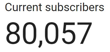 JanseyOfficial's tweet photo. I couldn't have asked for a better return to YouTube, this week has been amazing. Just hit 80,000 Subs and we are back on our way! https://t.co/pe4UnqD6Ik