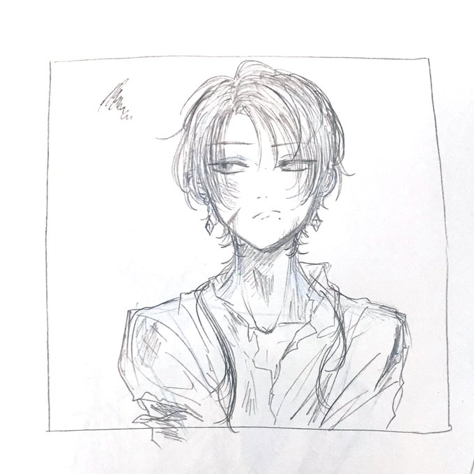 落描き(加州くんが怪我してます) 