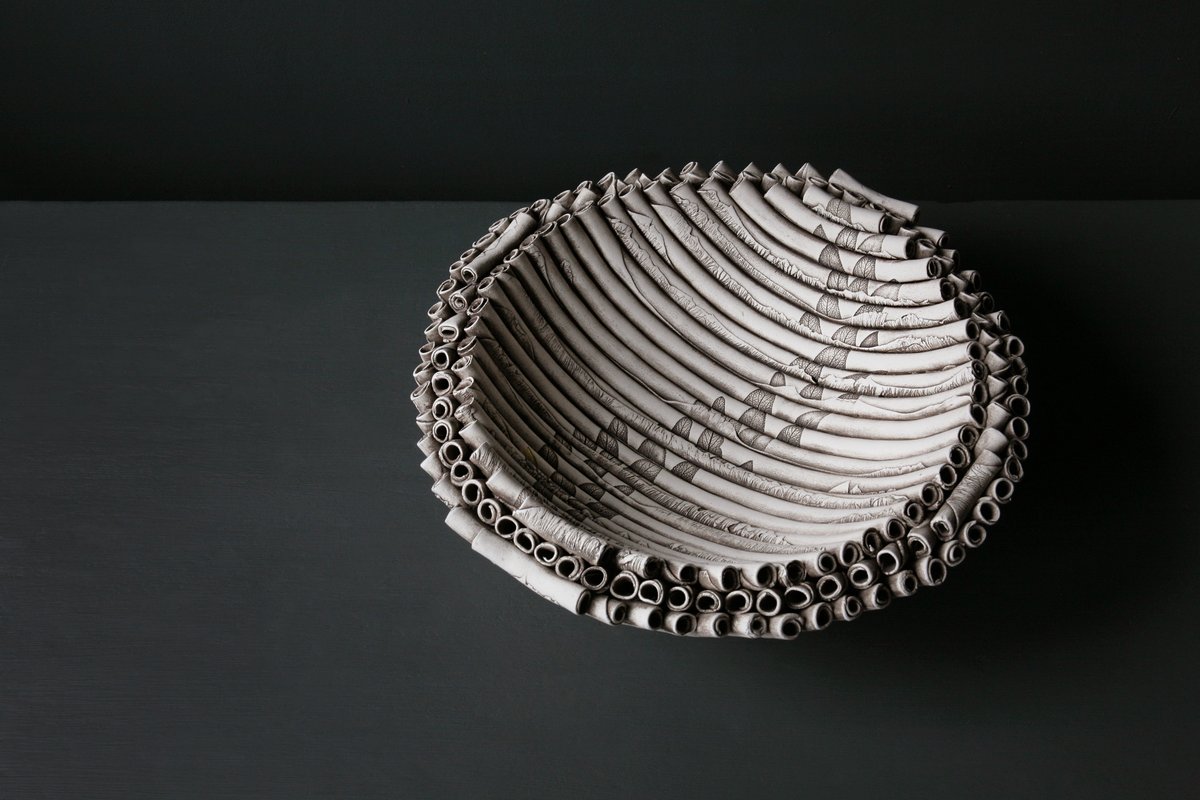 newashgate's tweet photo. Ellul Ceramics is our new Maker in Focus - her new exhibition opens today. It presents unique hand built #ceramic vessels, forms and #botanical wall art from her studio in the beautiful Peak District.
Lisa's prices start from £18 - selling fast!
#lisaellul #ellulceramics https://t.co/aFwMng20mw