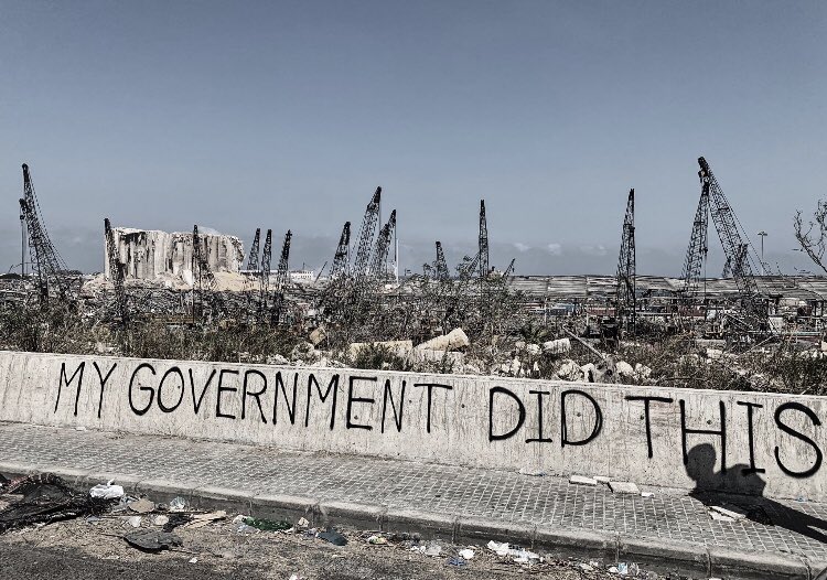 Photo du jour. Tag de l’année. #Beyrouthexplosion