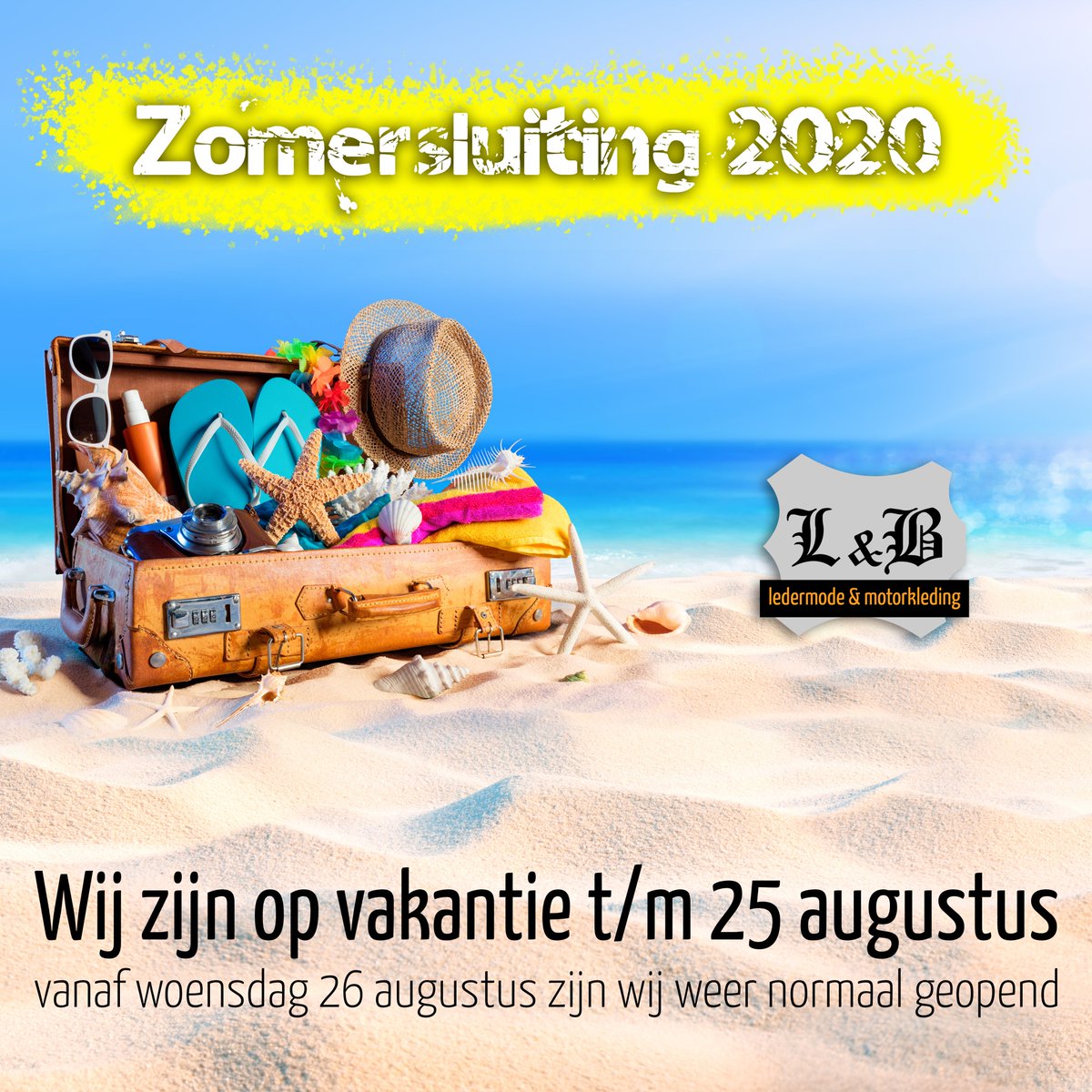 lenbledermode's tweet image. Let op!! In tegenstelling tot onze eerdere berichtgeving, hebben wij besloten om onze zomersluiting met een week te verlengen.

Wij zijn gesloten t/m 25 augustus, en vanaf woensdag 26 augustus zijn wij weer normaal geopend.