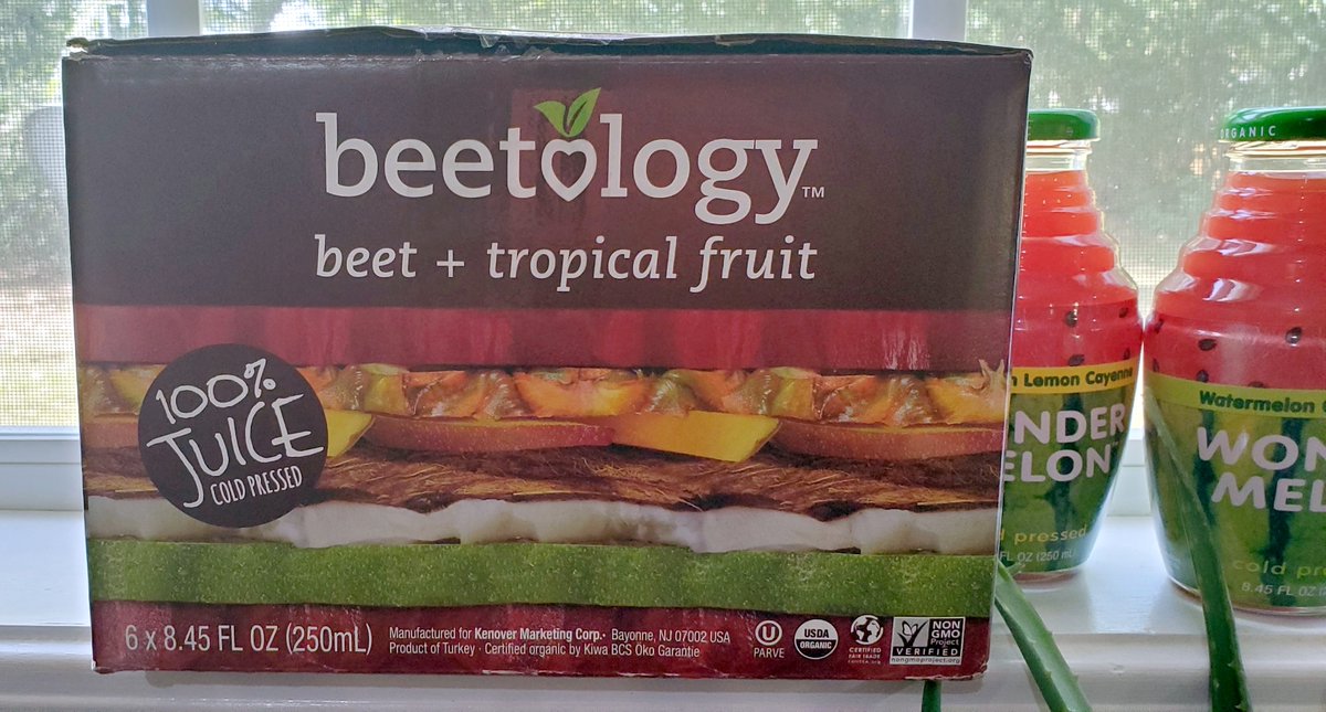 chachafance's tweet photo. Got to try out these delicious cold-pressed #juices from @beetology &amp; @wondermelon_! Loved ALL flavors. Nutritious, refreshing &amp; highly recommended! #prsamples

https://t.co/Jh47C8Qi51

Find all five varieties in the refrigerator section at health food, kosher &amp; grocery stores. https://t.co/dFzRWpOaRv