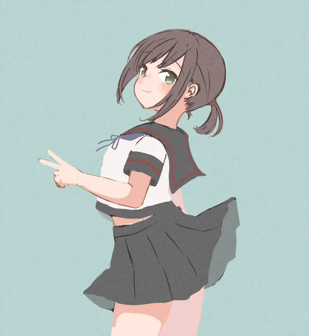 描く子を迷ってたらぶっきーがちょうど大破しちゃったのでぶっきーを描きました 