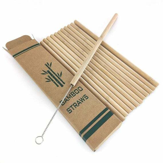 In the minouette shop: 12x Bamboo straws • Reusable straw • natural • reusable • Cleaning brush included • Zero waste ecofriendly biodegradable Straws by Welovebamboo at ift.tt/3iqv0WF