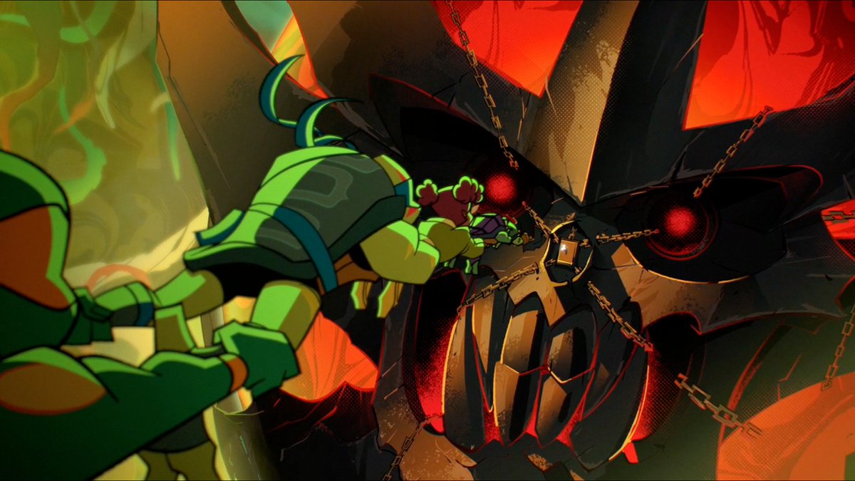 Should've figured, that whole situation was one hell of a Do Not Touch sign #RottmntFinale  #RiseoftheTMNT  #SupportRottmnt  @Nickelodeon  @NickAnimation