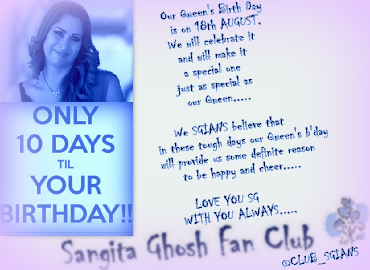 CLUB_SGIANS's tweet photo. We will use has tag #HBD_SG2020 to wish our queen on her special day #18thAug. We all are going through a tough time. Hope this phase will end soon. We believe that our queen's birthday will rejuvenate us & will give us some moments to cheer about.
#LOVE_YOU_SG🌹
#WithYouAlways♥️ https://t.co/yOlJLvdPAg