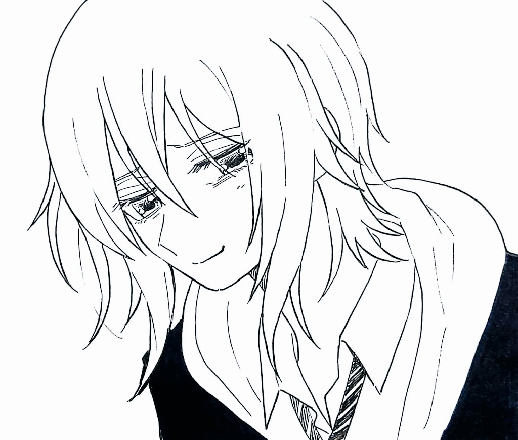 最近よく流れてくるから…描いちゃった…
環♀ちゃんと、おまけのそ〜♀ちゃん… 
