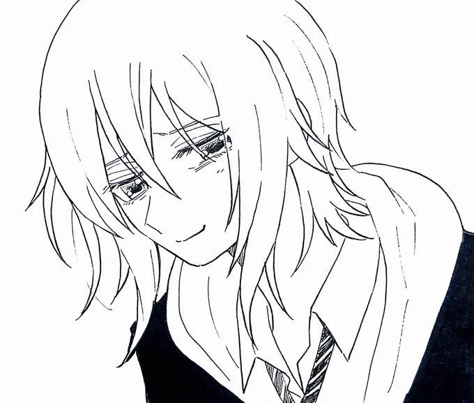 最近よく流れてくるから…描いちゃった…
環♀ちゃんと、おまけのそ〜♀ちゃん… 