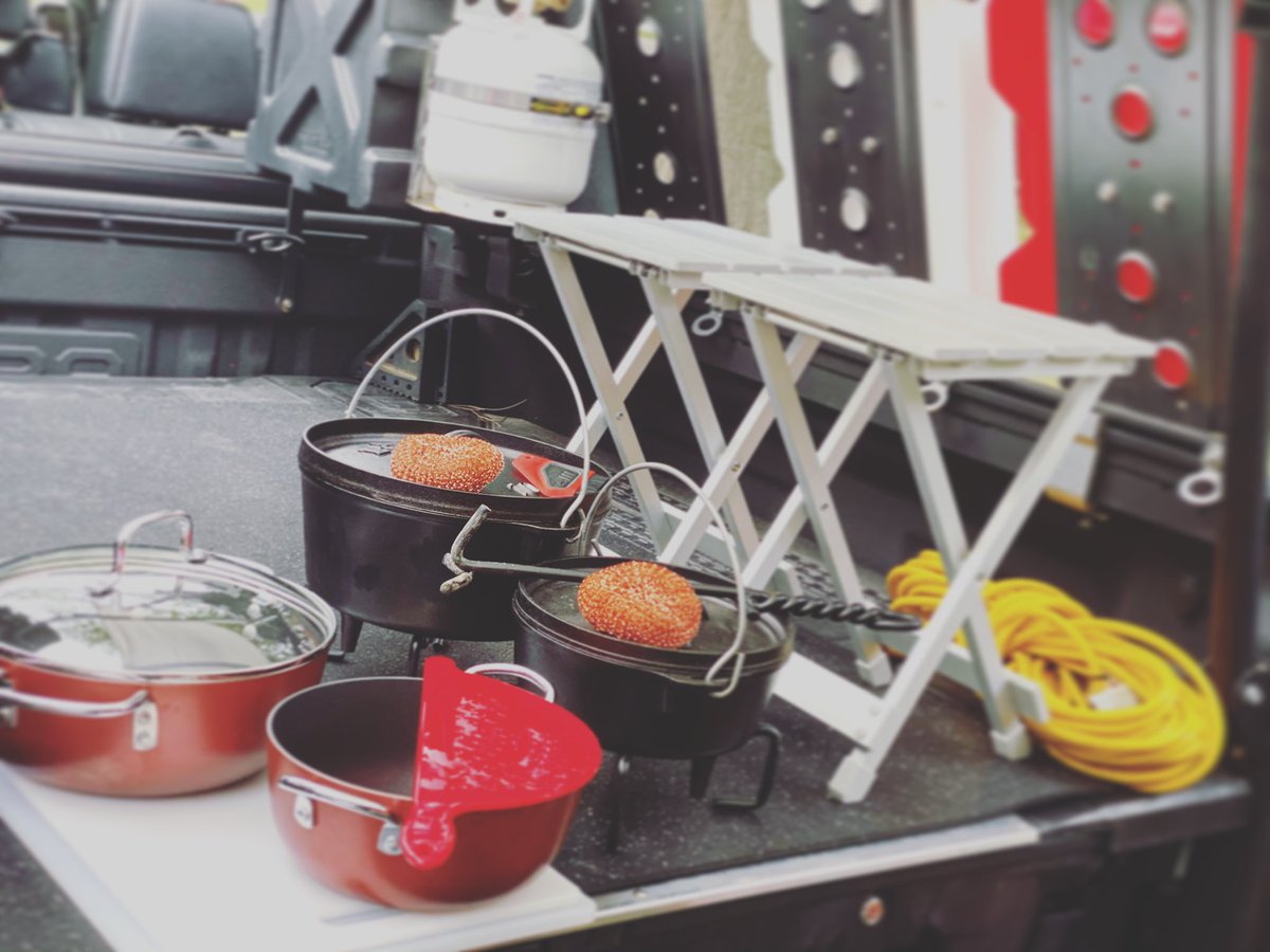 1881Ranch's tweet photo. As destinations change so do our cooking set ups. If you have questions on where to start or just on new gear we will have answers. Tune into the upcoming cooking series w/ @wegbertjr #cooking #overland #barbeque #livefirecooking #castiron #camping #campcooking #1881ranch https://t.co/kNQKFlPBud