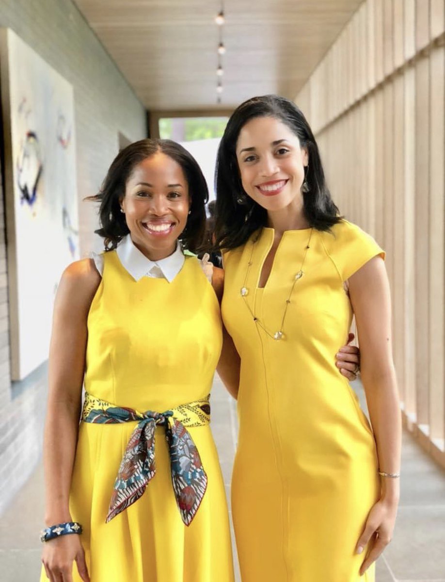 AKEdwardsTX's tweet photo. No - we did not plan to wear the same color. But, I thought this pic from a few years ago, with us in our bright yellow dresses could spread some good energy for this weekend! #yellow #saturday #weekend #weekendvibes #goodenergy #readyfortheweekend #covid19 #presocialdistancing https://t.co/B994uEHAnO