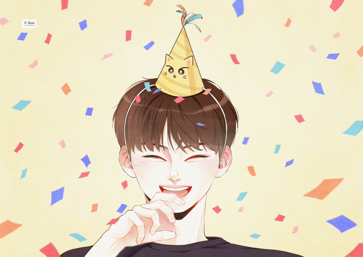 _F_RamRam's tweet photo. 매년민현이생일때마다
#나의여름황민현생일축하해
그렸던축전들벌써네번째
#Happy26thMinhyunDay
축하하는생일항상행복했어 https://t.co/MVQStEIOvb