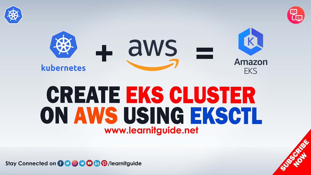 learnitguide's tweet image. AWS EKS | Create EKS Cluster on AWS using EKSCTL | Install Kubernetes on AWS
Video : youtu.be/QXzYIKZxxHc
RT & Follow.
#kubernetes #awscloud #kubernetestutorial #amazonwebservices #ekscluster #devops #microservices #containerization #learnitguide #kubernetesbeginnertutorial