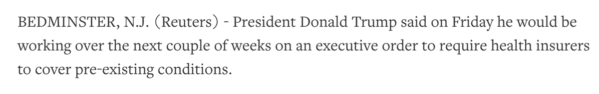 For those of you following the WH press corps power rankings, the  @Reuters story is probably the most irresponsible (you can guess who "reported" it before you get to the end)