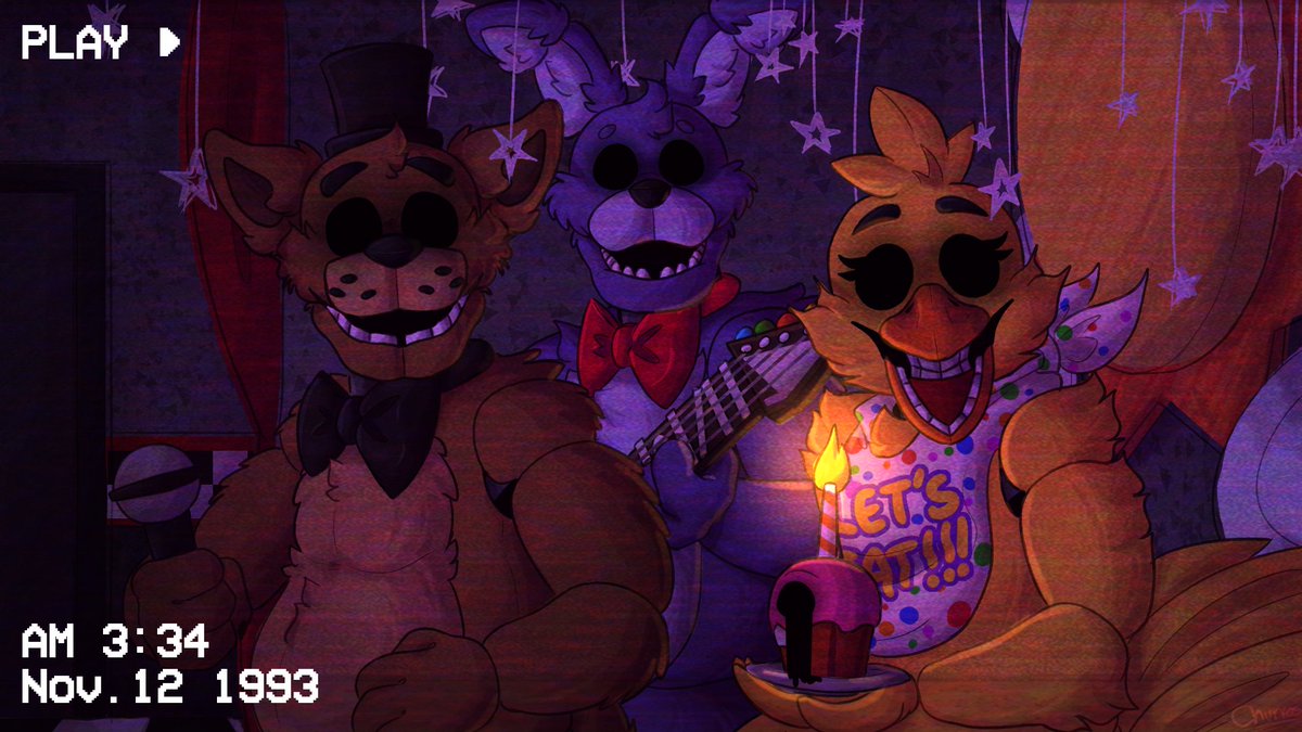_Churroso_'s tweet photo. 𝙎𝙝𝙤𝙬 𝙨𝙩𝙖𝙜𝙚

Made these for the 6th fnaf anniversary!
#FNAF #FNaFAnniversary #FiveNightsAtFreddys #fnaffanart https://t.co/FbIxVtThIM