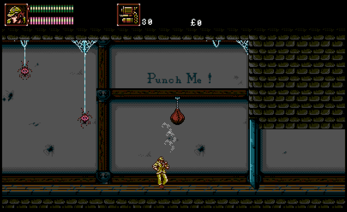 Obligatory Tutorial area in the works, for a demo release later in the year.
#PixelArt #IndieDev #gamedev #ScreenshotSaturday #NES