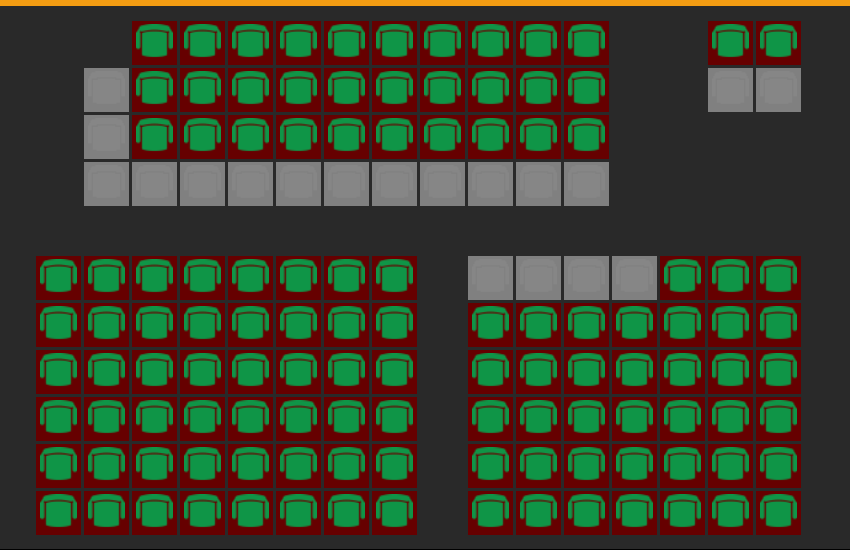I did attempt to try Reel, as I have one a few towns over and I forget that chain exists. Difficult to really work out what they're doing, as it isn't shown the booking page when you attempt to book. The greyed out seats imply... something.