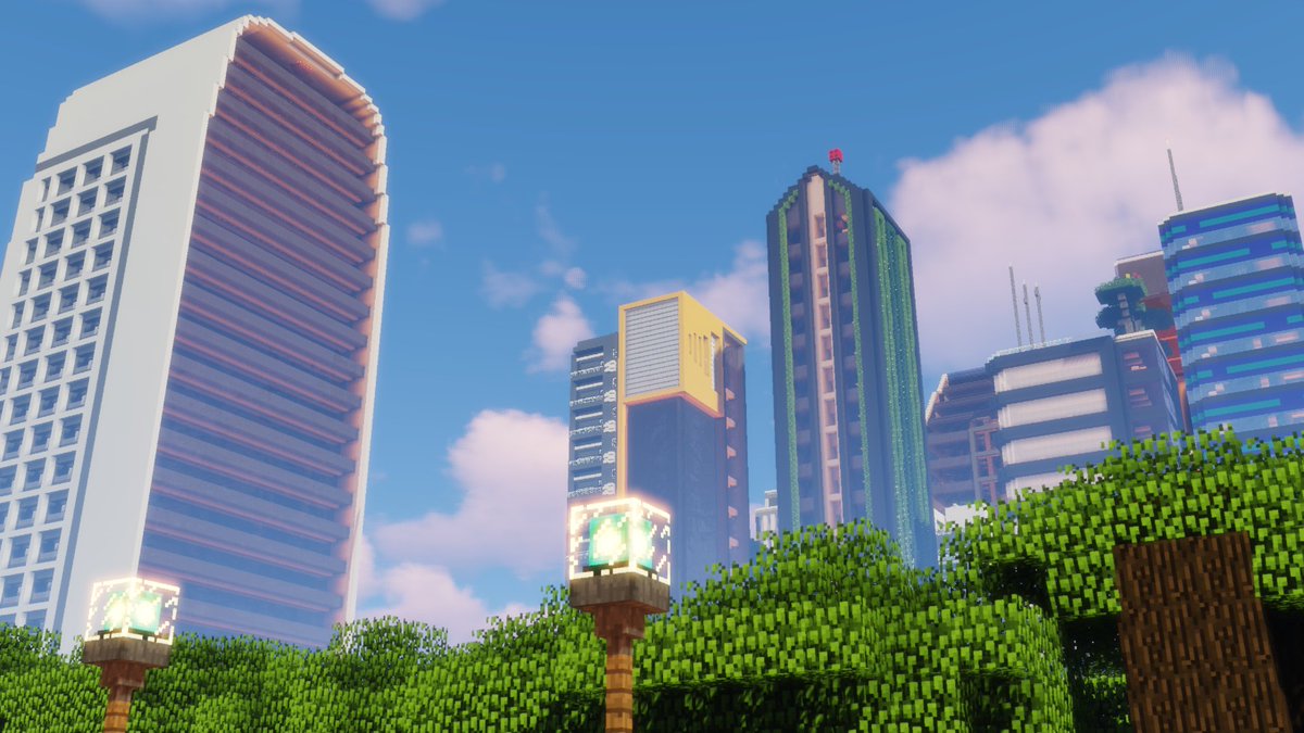 AvrinCommunity's tweet photo. It's never too late to celebrate Central City's 3rd anniversary. Here are some photos of the city's skyline with our very own shaders
AVibes v.20.8.8 now supports real-time ray tracing
#ComingSoon #AVibes #AvrinMinecraftCommunity #AvrinMinecraftServers #SentiñelServer https://t.co/JfldIVpc1n