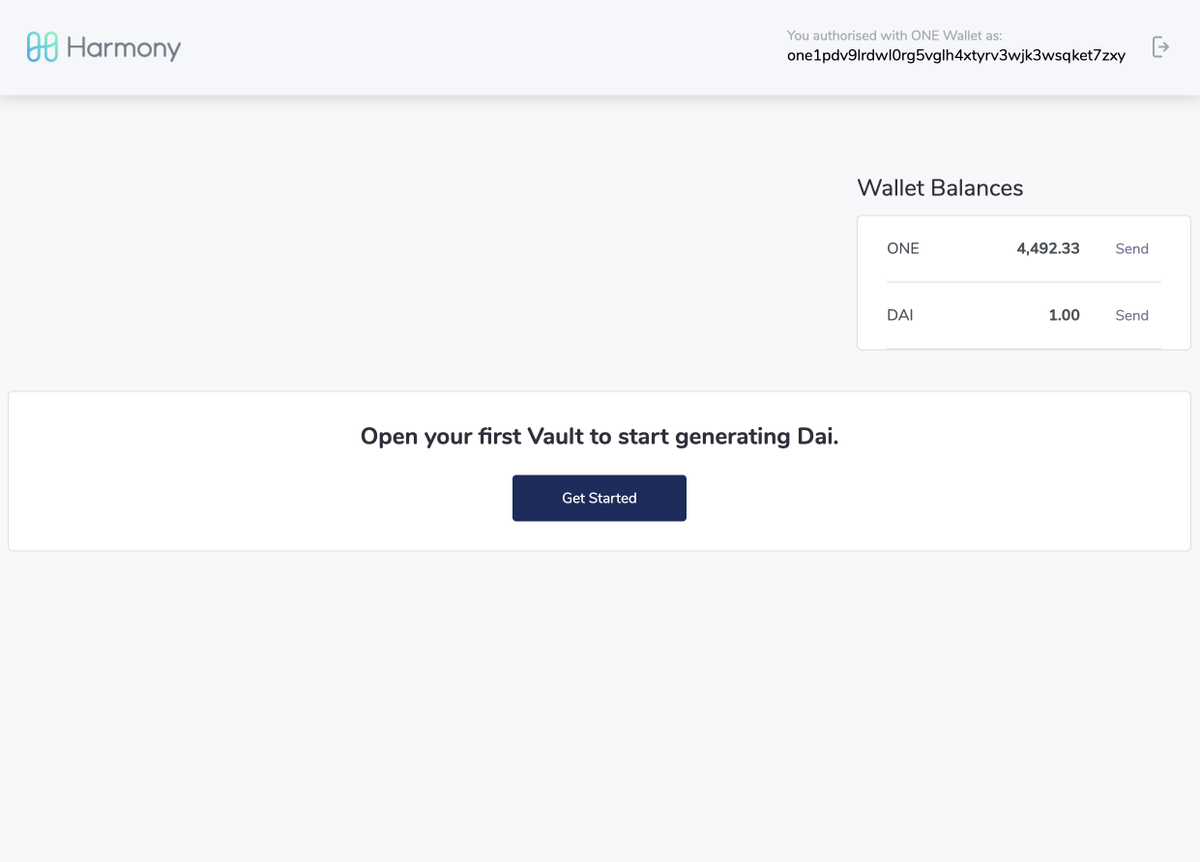 potvik1's tweet photo. @stse @chainlink @SNZ_holding @ValidationCap @Wetez_wallet @Exmo_Com @CoinDCX MakerHackers team @harmonyprotocol presents @MakerDAO MVP with collateralization and liquidation.

Why @MakerDAO on Harmony? insanely fast, ridiculously cheap.

sign up here to be one of the first to try and win prizes! https://t.co/aGJ7SV5CX5 https://t.co/z71qaDXN1A