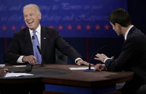 ...he will attempt to vastly overcompensate against Trump by going hyper with both tactics, either blowing his top or laughing loudly over and over.The difference now is, Biden isn't nearly as mentally sharp as he was when he debated Paul Ryan in 2012.