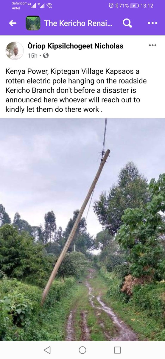 rozlangs's tweet photo. @KenyaPower_Care kindly take action ASAP! https://t.co/08MVpZPZoR